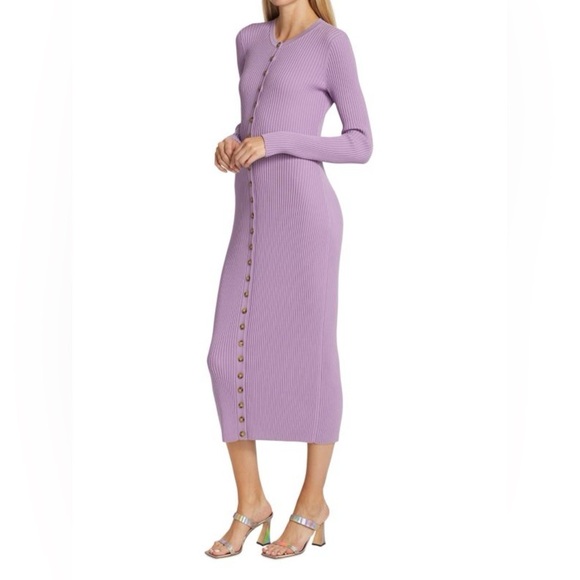 Derek Lam 10 Crosby Avianna Sweater Midi Dress - Size XS - Picture 6 of 12